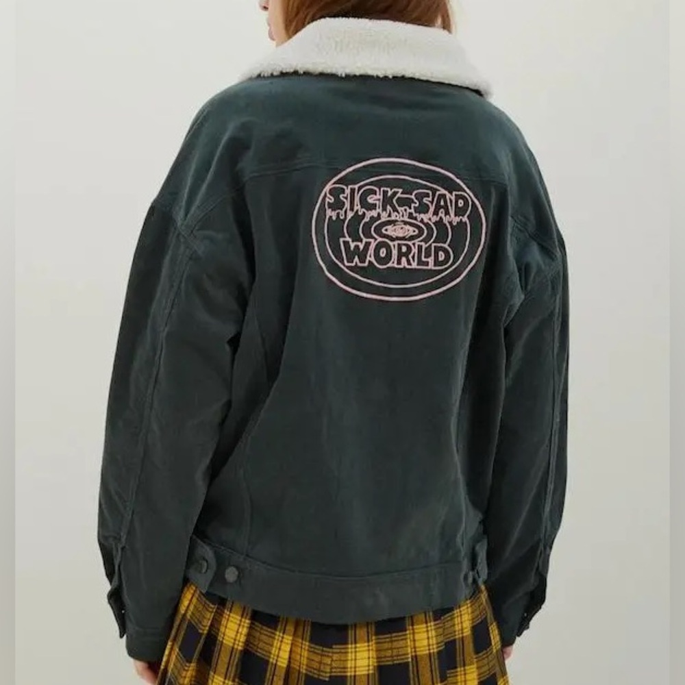 EUC Lazy Oaf x Daria Sick Sad World Jacket